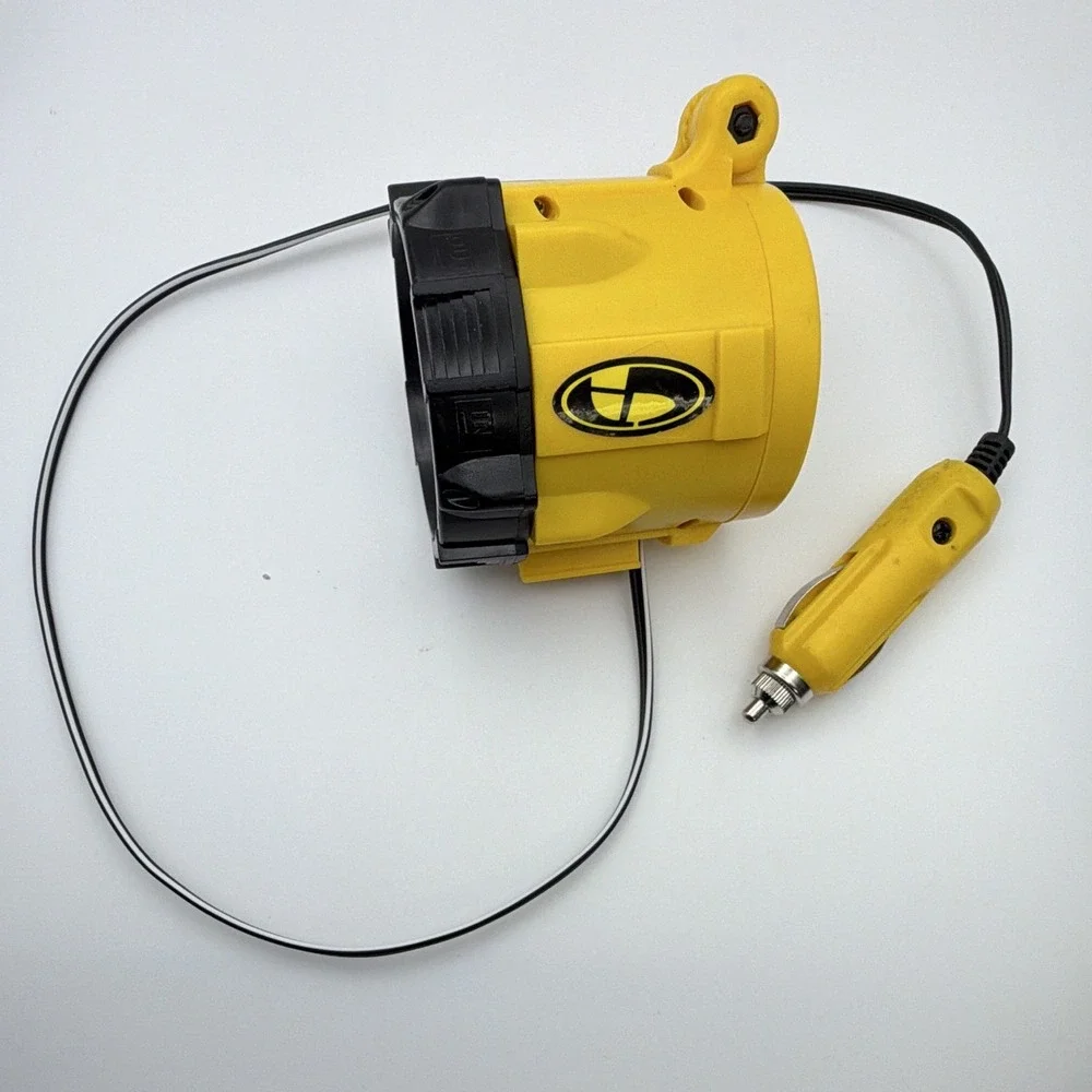 Birkmann Magnetic Corded Spotlight Work Light 12V Car Plug Yellow/Black